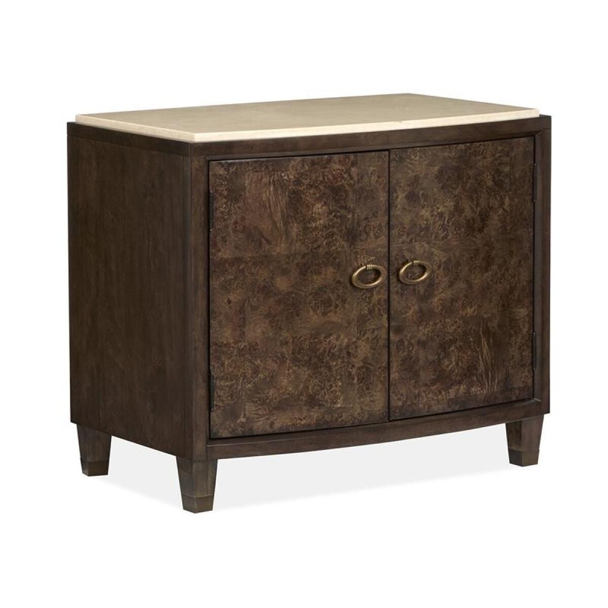 Rowan Door Nightstand Nightstands Brown 5