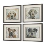 Dog Days Framed Prints, S/4 Art Art 14