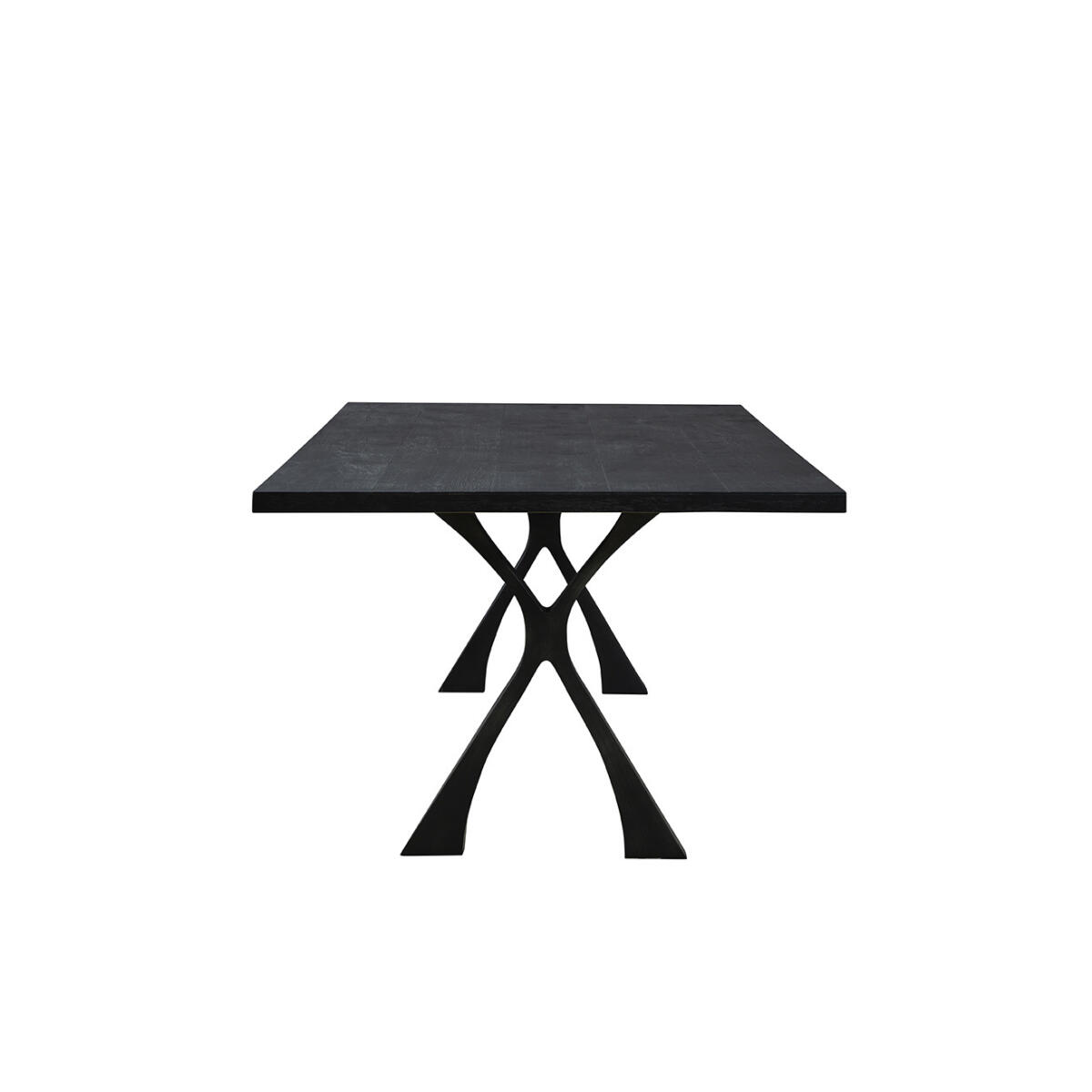 Black Wishbone Dining Table Dining Tables Black 6