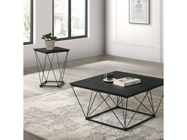 Whetstone 3 Pc. Table Set Table Sets Black