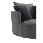 Hoople Channel Tufted Swivel Chair - Image 9