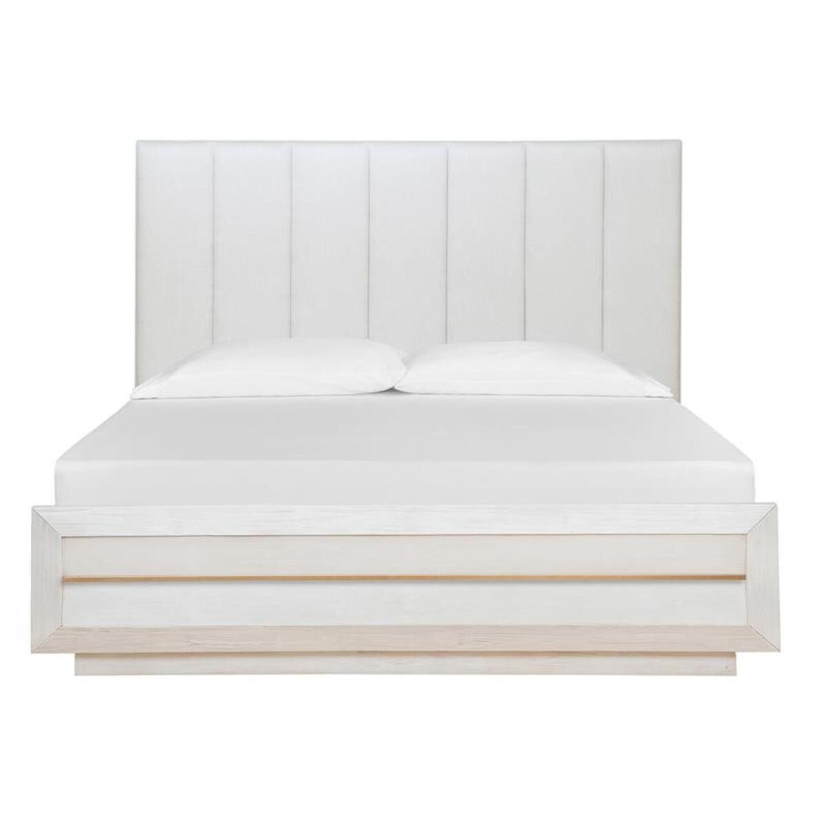 572de6684c5f65b30fbf1262cca4cda6 Avondale B5689-50B Queen Upholstered Bed with Wood/Metal FB - Image 1