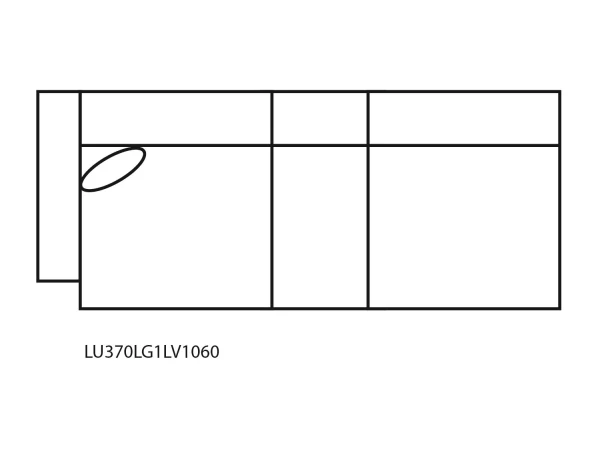P1 Laf Glider Loveseat With Console, And One 18″ Pillow Loveseats Brown