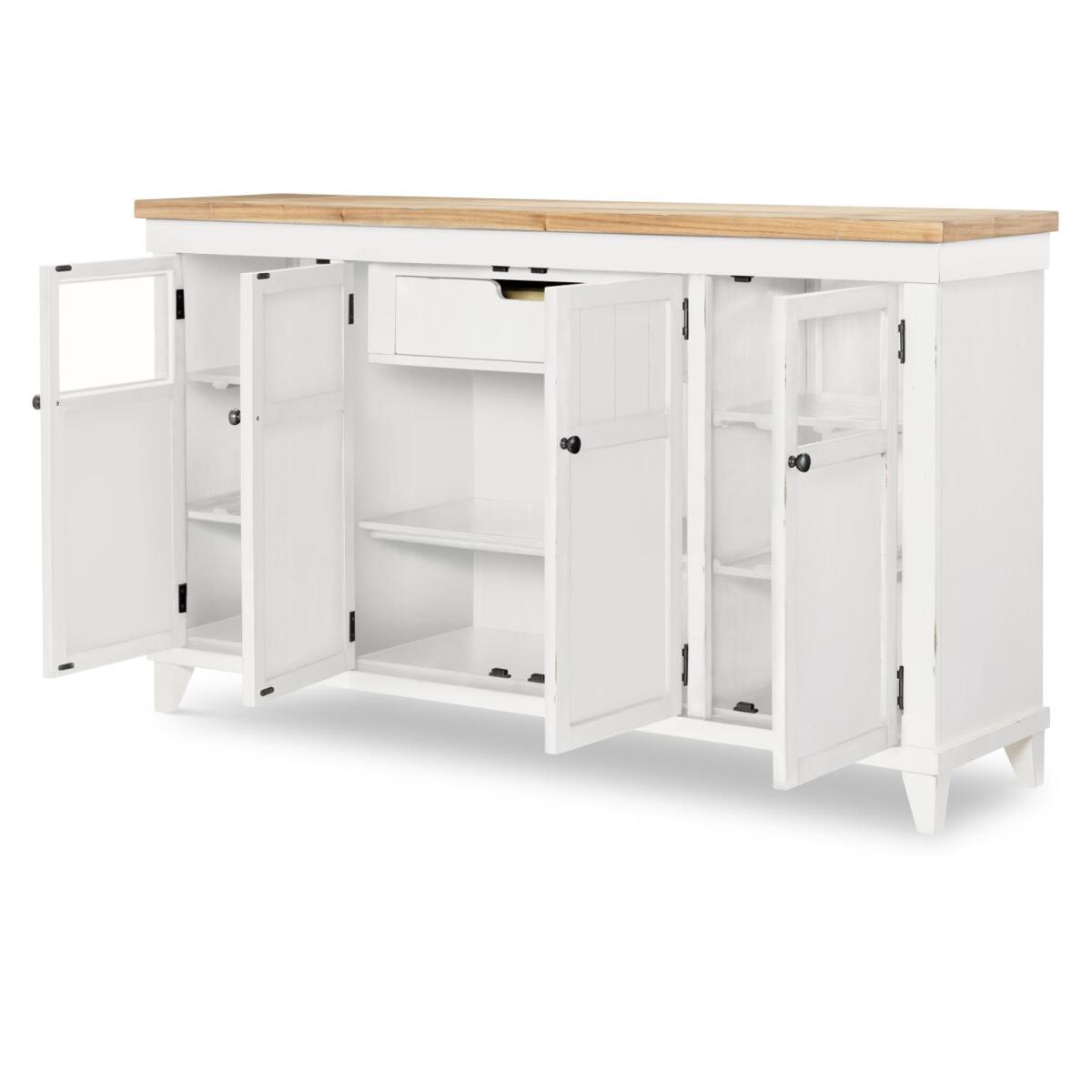 Credenza Dining Storage Amber And Cotton 5