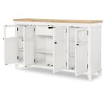Credenza Dining Storage Amber And Cotton 9