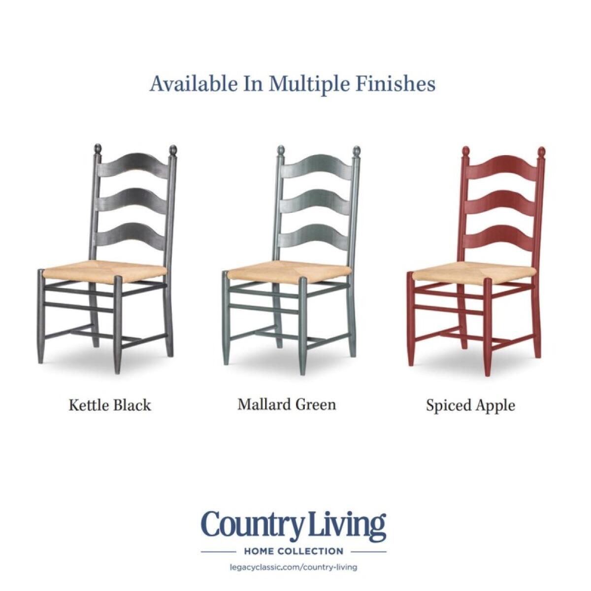 Rush Seat Ladder Back Side Chair Chairs & Benches Chairs & Benches 10