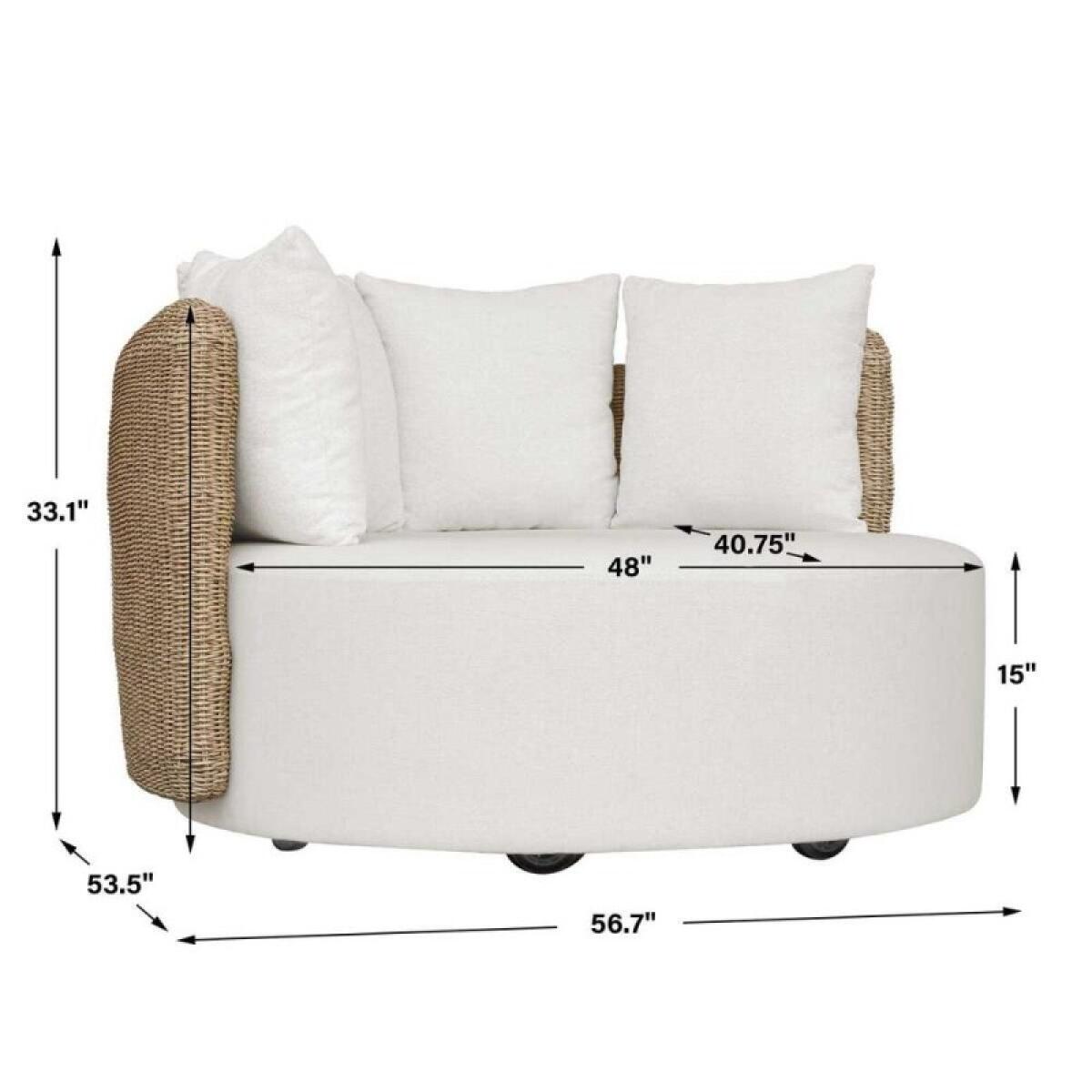 Sunset Outdoor Swivel Day Bed Outdoor Chairs Outdoor Chairs 14