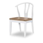 Wishbone Back Side Chair White Chairs & Benches Chairs & Benches 8