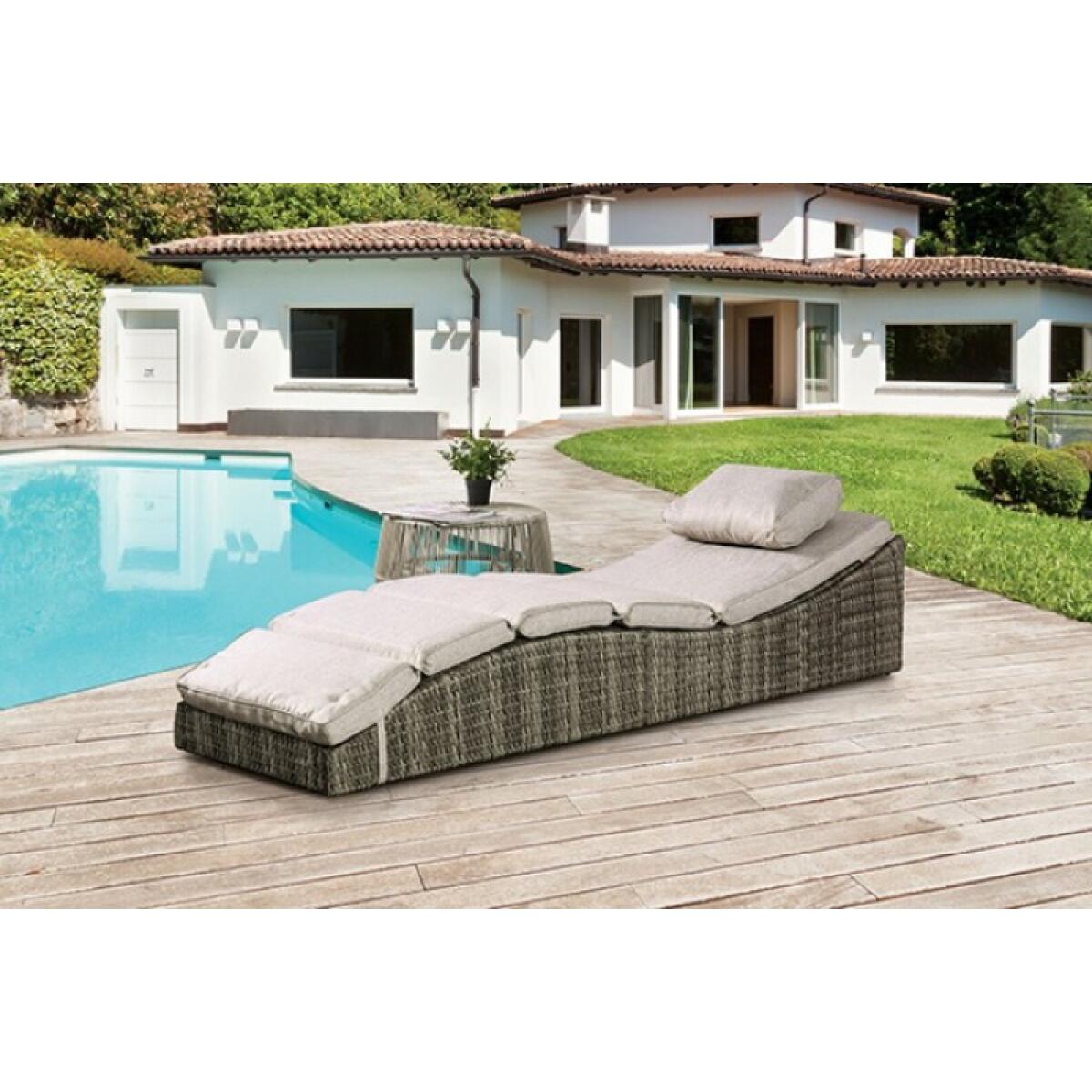 Kesi Patio Folding Bed Outdoor Chairs Furniture of America 5
