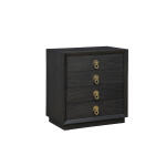 Drawer Dresser with Landscape Mirror Dressers Brown