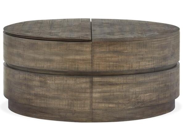 Baisden T5194-57 Round Lift Top Cocktail Table w/Casters - Image 7