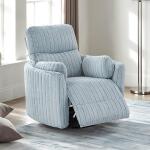 Belper Power Glider Recliner w/ Swivel Recliners Blue