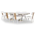 Complete Oval Dining Table Dining Tables Cream 24