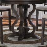 Grant Park Round Pedestal Table Base Dining Tables Brown