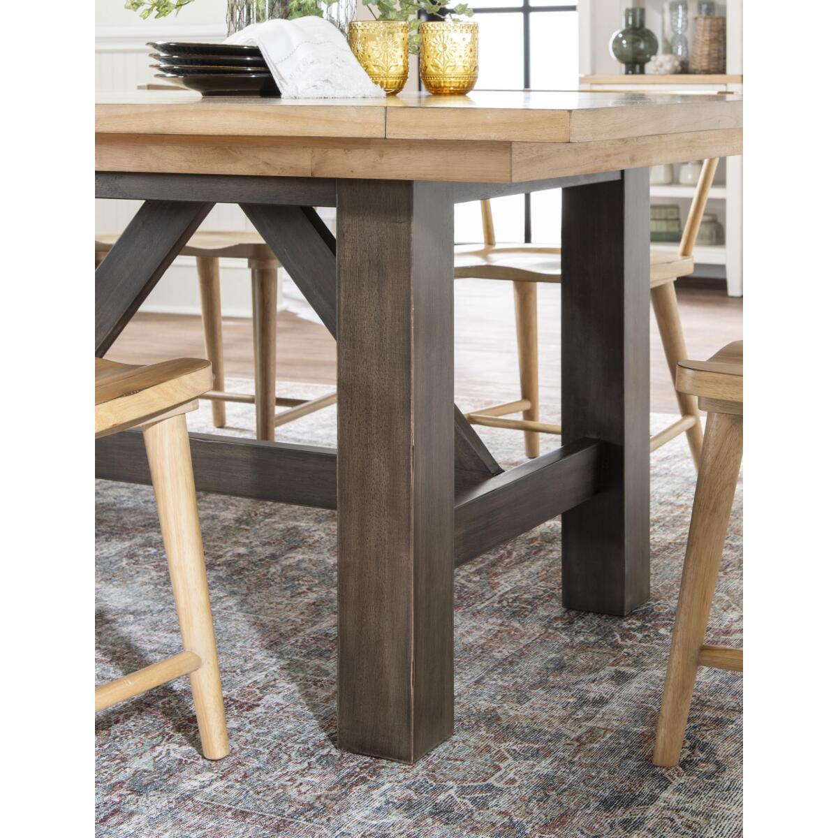 Trestle Dining Table Dining Tables Amber And Cocoa 11