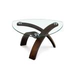 Allure T1396-65T Glass Pie Shaped Cocktail Table Top SU
