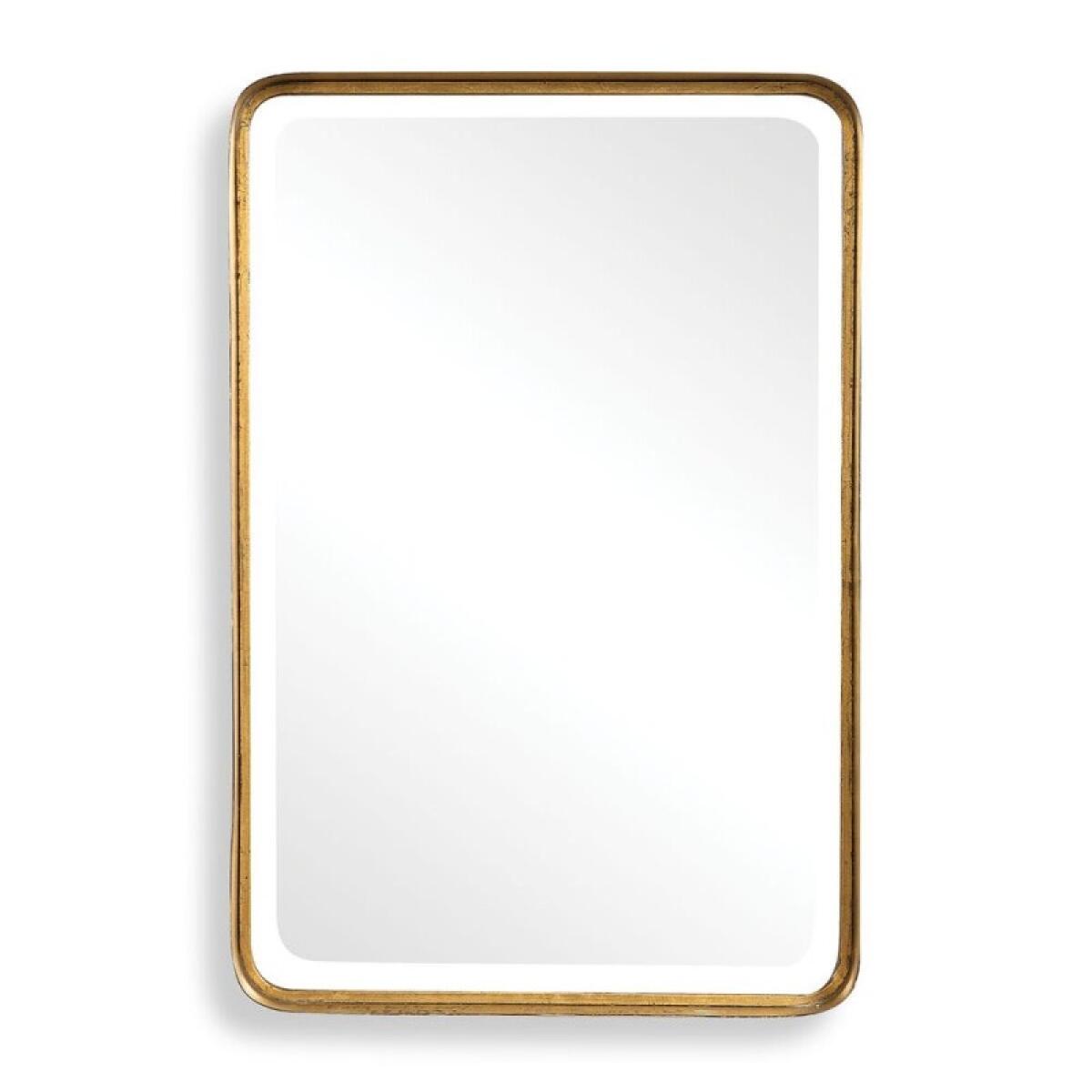 Crofton Vanity Mirror, Gold - Image 2