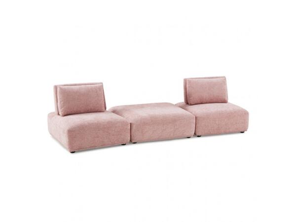 Stavanger 2-Seater w/ Square Ot Loveseats Furniture of America