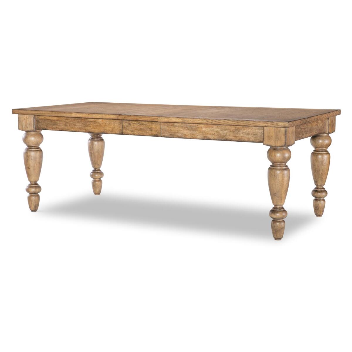 Chimney Leg Table Dining Tables Barnwood Oak 8