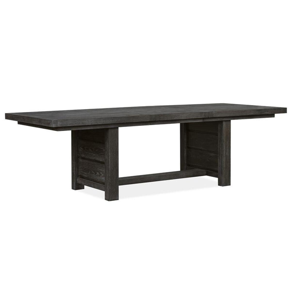 Plum Creek - Black Trestle Dining Table - Image 7