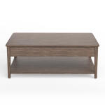 Lift Top Storage Cocktail Table w/Casters - Image 4