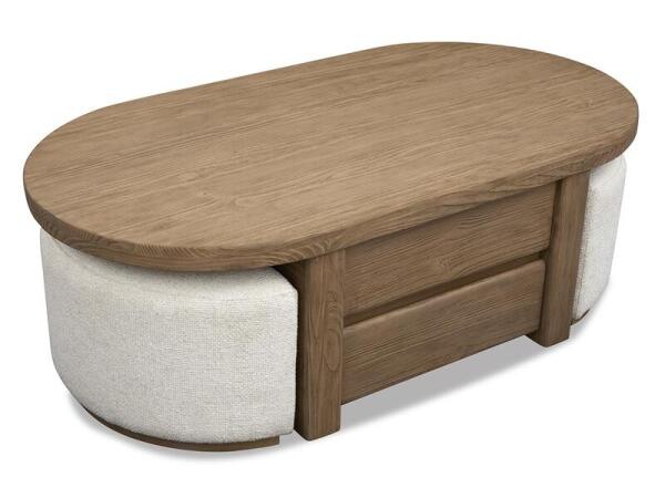 Hayden Lift Top Stg.Cocktail Table w/Casters & 2 Uph.Stools - Image 10