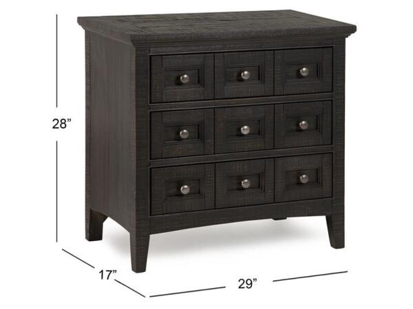 Westley Falls Drawer Nightstand Nightstands Black 10