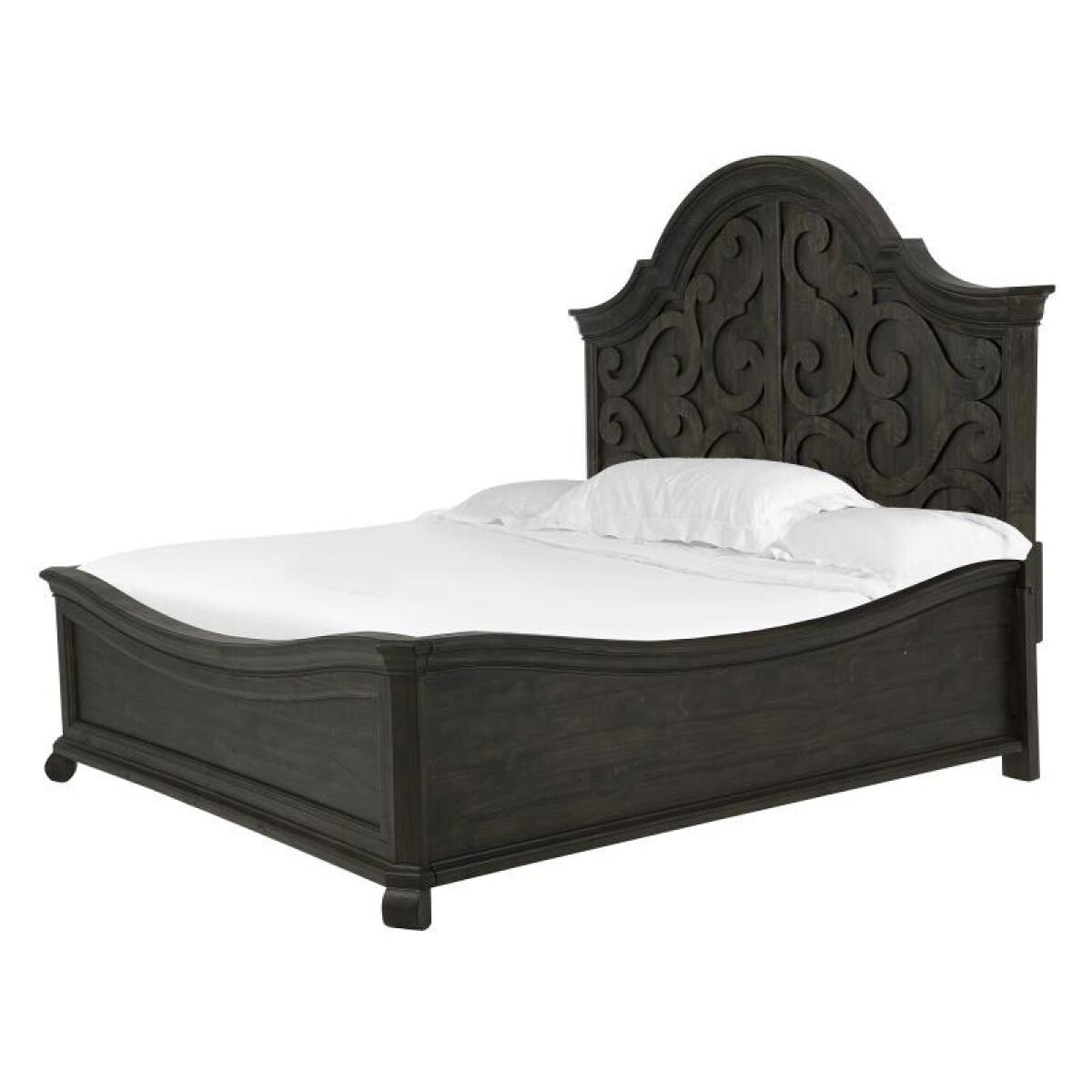 Bellamy B2491-65 Complete King Shaped Panel Bed - Image 4