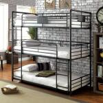 Olga Twin/Twin/Twin Bunk Bed Youth Beds Antique Black 11