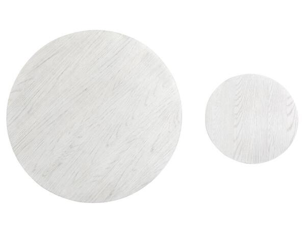 Sunset Cove - White Nesting Cocktail Table w/Casters - Image 6