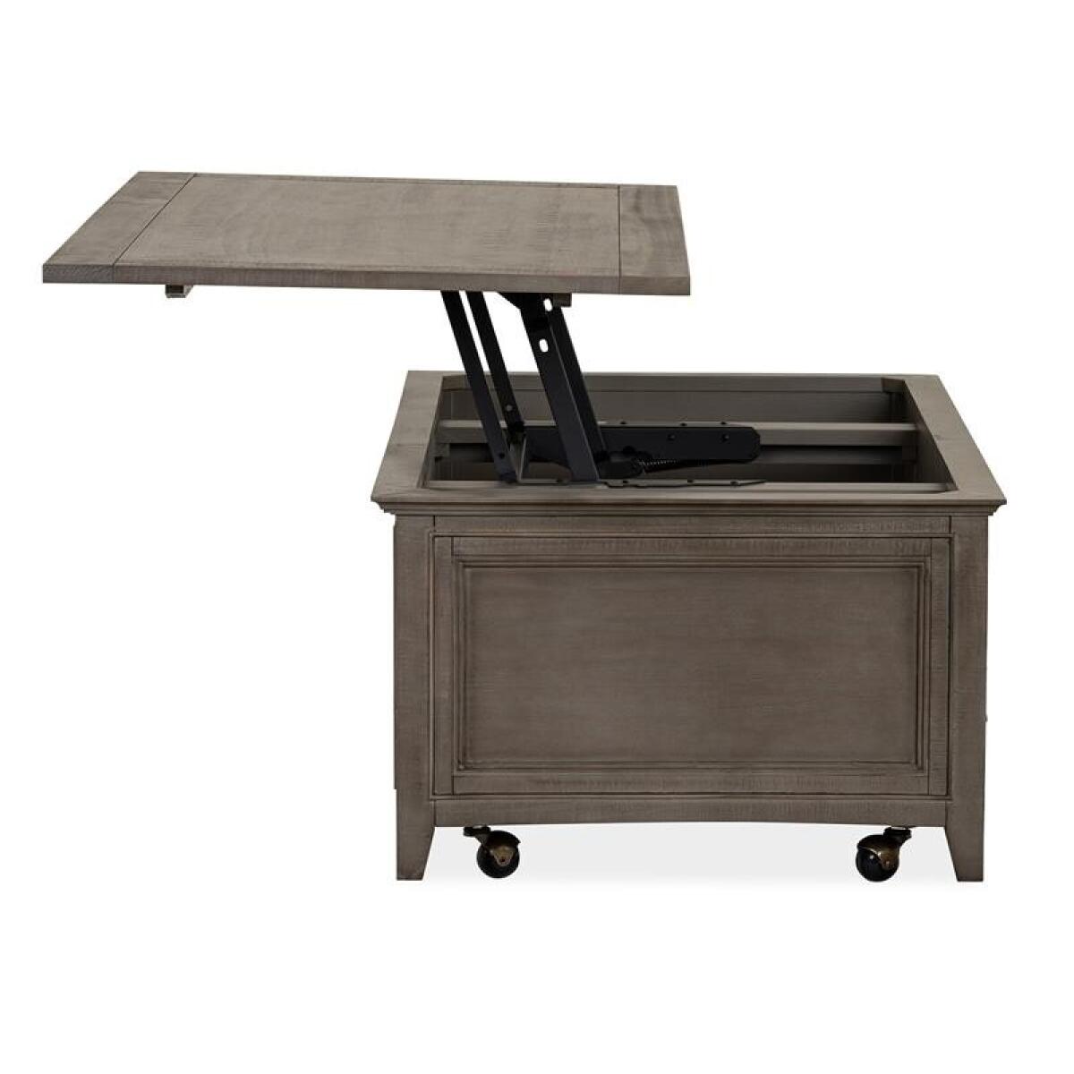 Paxton T4805-50 Lift Top Storage Cocktail Table w/Casters - Image 7
