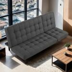 Napervill Futon Sofa Sleeper Sofas Furniture of America 14