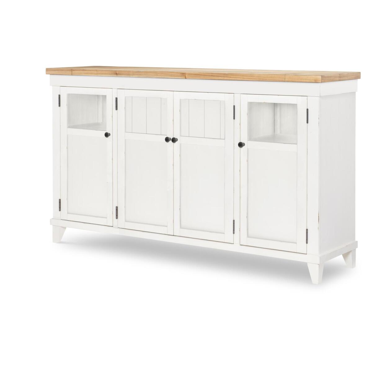 Credenza Dining Storage Amber And Cotton 4