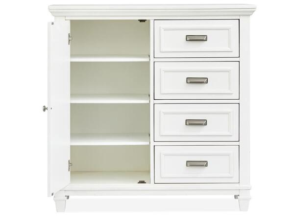 Charleston Door Chest – White Chests Chests 17