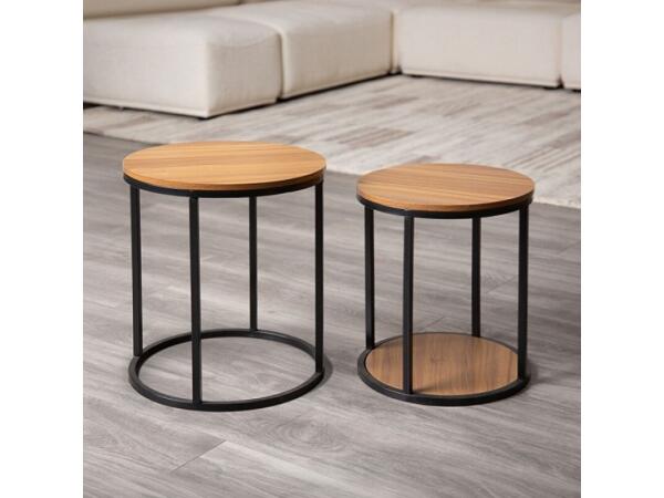 Mollie Nesting Tables (2/CTN) End tables Brown