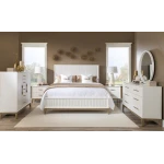 Complete Sculpted Panel Bed Queen 5/0 Beds Beds 16