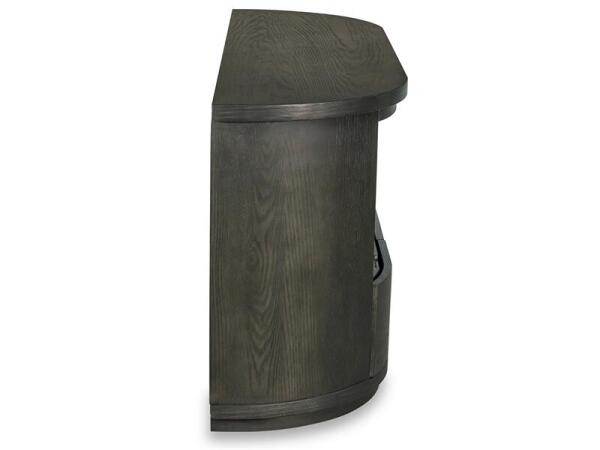 Bosley T5762-75 Brown Demilune Console - Image 8