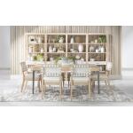 Complete Leg Table With Stone Insert Dining Sets Cream 23