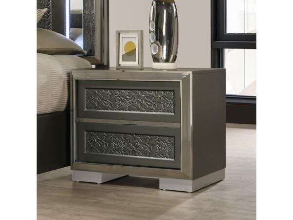 Leyland Nightstand Nightstands Dark Gray