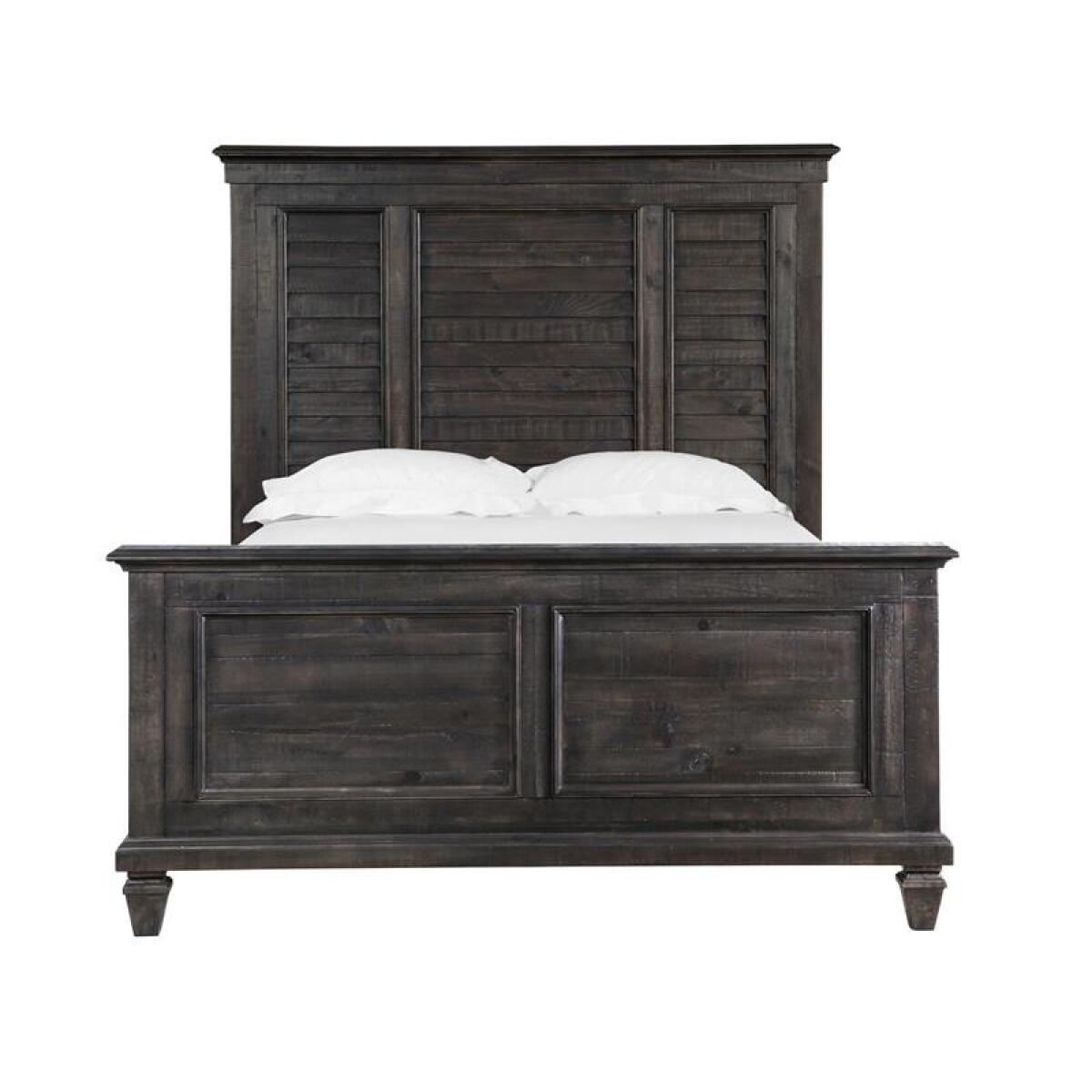 5efaef473817ecdfd65784fe86a7475a Calistoga B2590-65 King Shutter Panel Bed - Image 1
