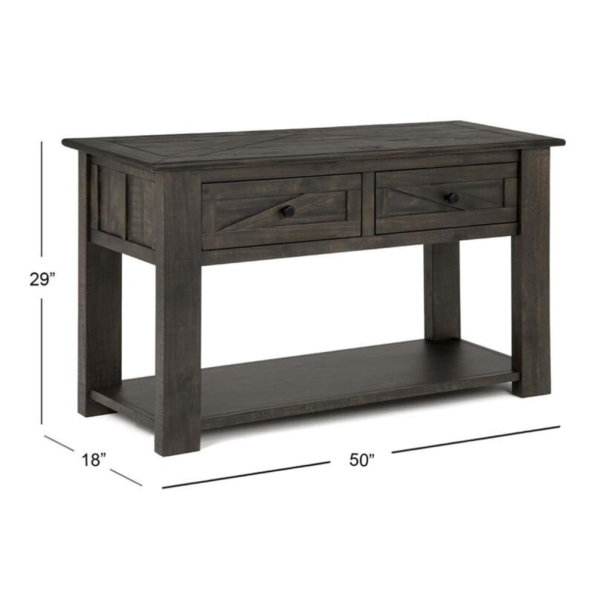 Garrett Rectangular Sofa Table - Image 3