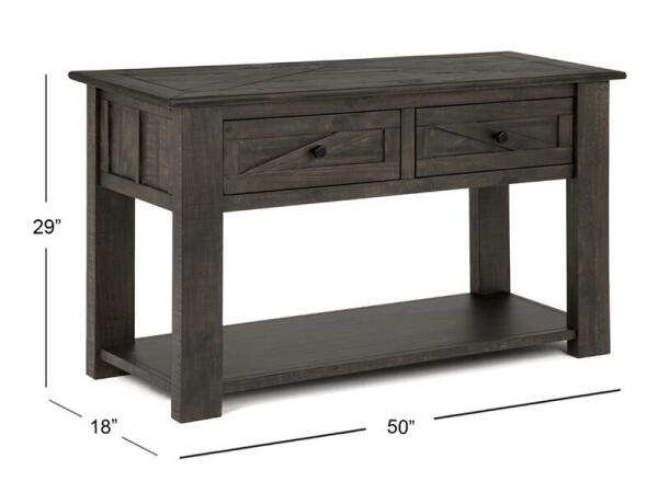 Garrett Rectangular Sofa Table - Image 3
