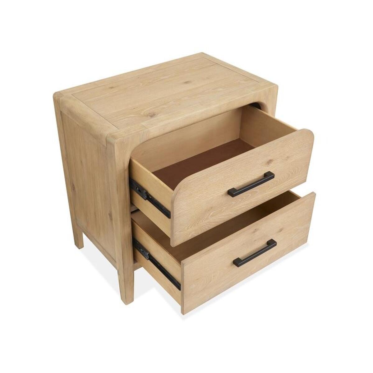 Somerset Drawer Nightstand Nightstands Brown 5