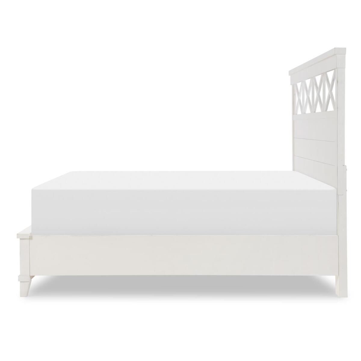 Complete Panel Bed W Storage Footboard King 6/6 - Image 4