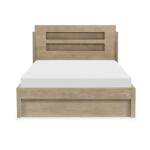 Complete Panel Bed 46 Weathered Oak Finish Youth Beds Brown 18
