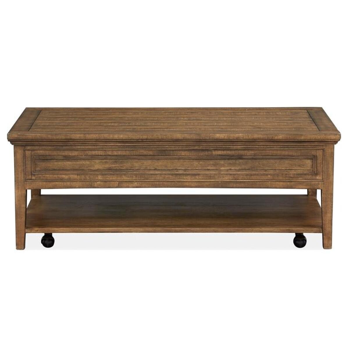 Bay Creek Rectangular Cocktail Table w/Casters - Image 8
