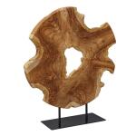 Bahati Wood Sculpture, Natural - Image 5