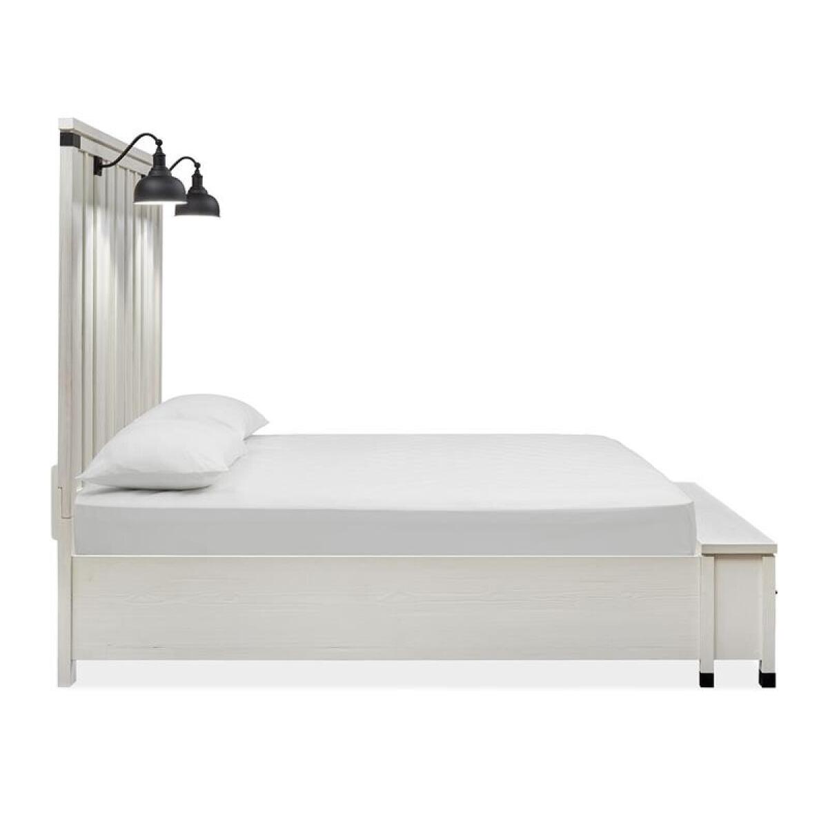 Harper B5321-54A Complete Queen Panel Storage Bed - Image 4