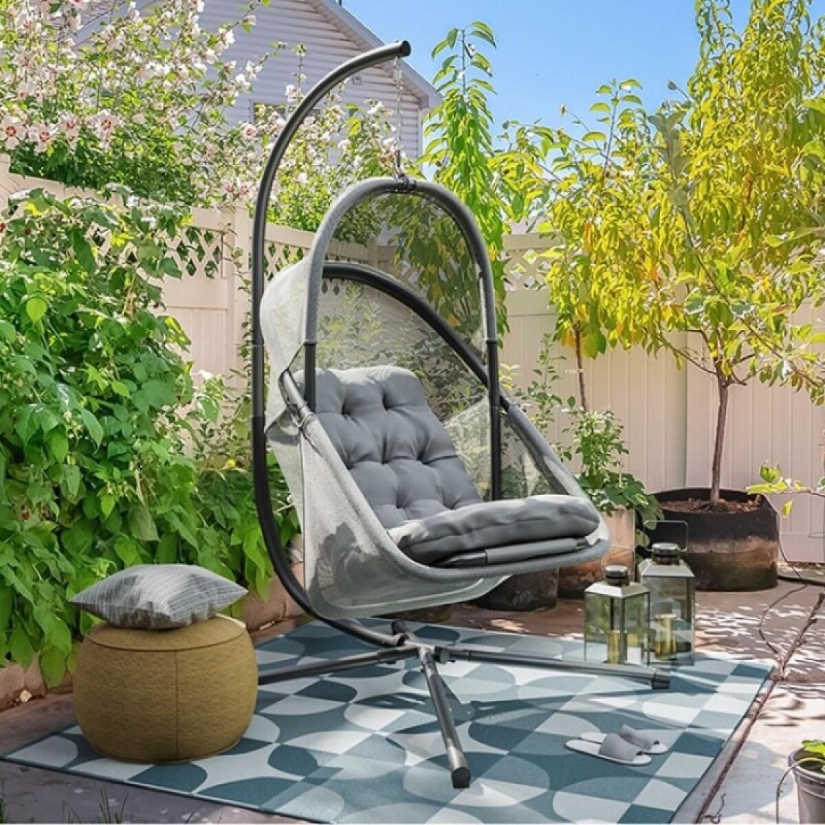 Breeze Swing Chair Outdoor Chairs Furniture of America 4