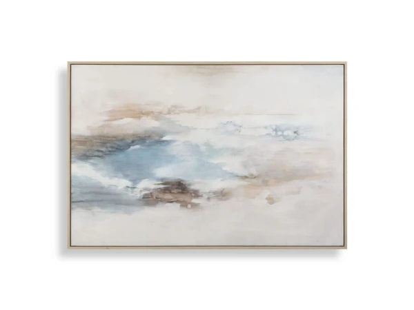 Chasing Blue Hand Painted Canvas Art Art